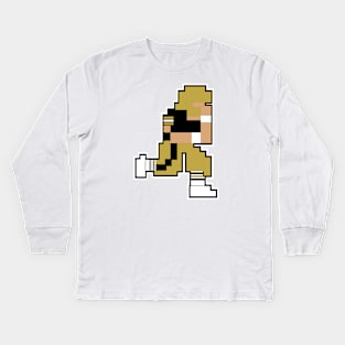 Tecmo Bowl New Orleans Kids Long Sleeve T-Shirt